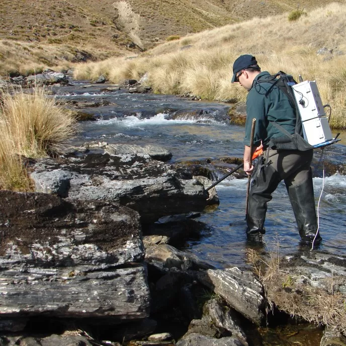 Nevis River Galaxiid Survey April 2008 3